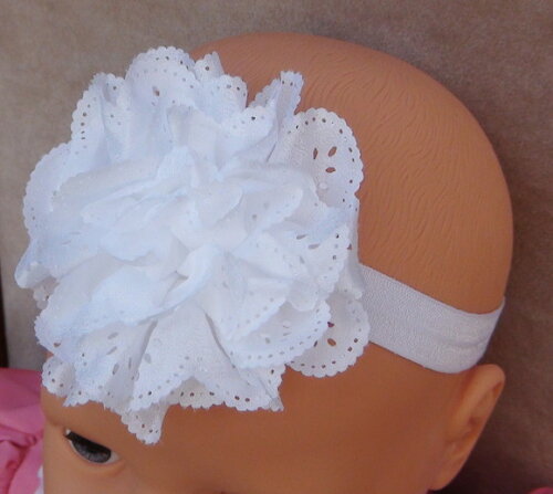 Headband - Arranjo de Flores para Cabelo - Elástico