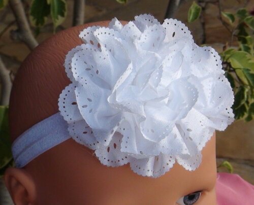 Headband - Arranjo de Flores para Cabelo - Elástico