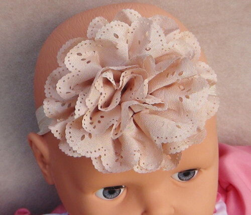 Headband - Arranjo de Flores para Cabelo - Elástico