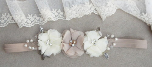 Headband - Arranjo de Flores para Cabelo.