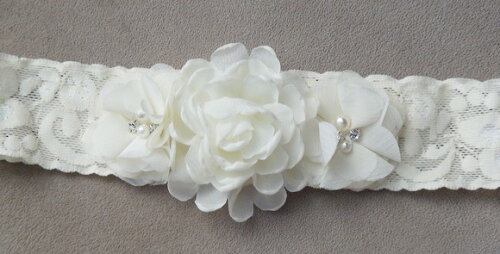 Headband - Arranjo de Flores para Cabelos - Elástico