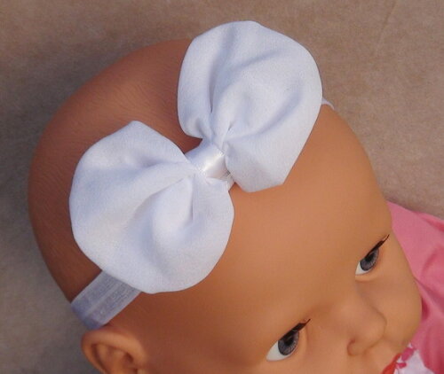 Headband Laço - Arranjo de Flores para Cabelo - Elástico