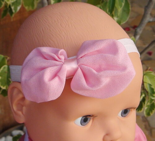 Headband Laço - Arranjo de Flores para Cabelo - Elástico