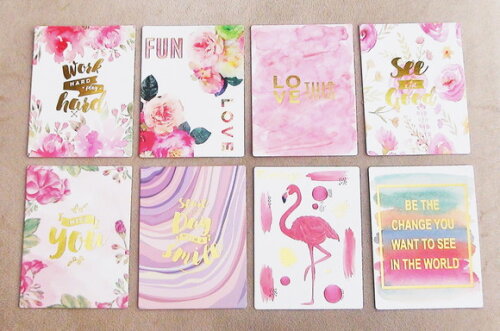Kit Cartões Laminados - 8 un