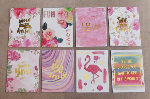 Kit Cartões Laminados - 8 un