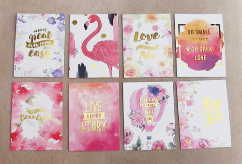 Kit Cartões Laminados - 8 un