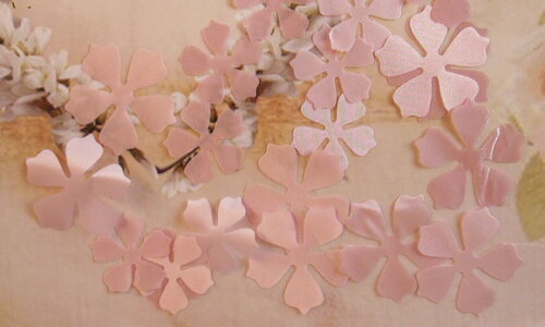 Pétalas de Flores em Cetim - 30 un - Rosa