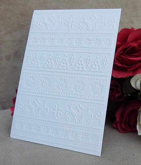 Placa de Textura e Relevo - Embossing Folders - Convite