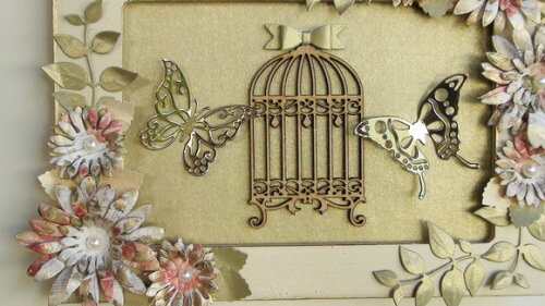 Quadro 3d - Scrapbooking