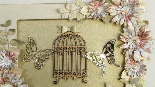 Quadro 3d - Scrapbooking