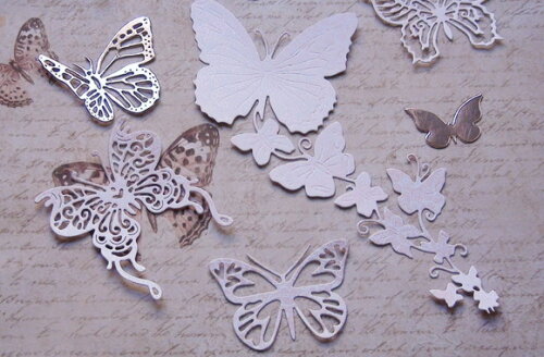 Recortes para Scrapbooking Borboletas - 09 un