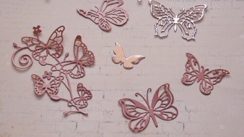 Recortes para Scrapbooking Borboletas - 09 un