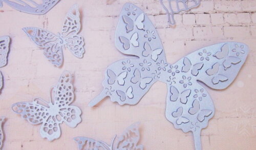 Recortes para Scrapbooking Borboletas - 09 un