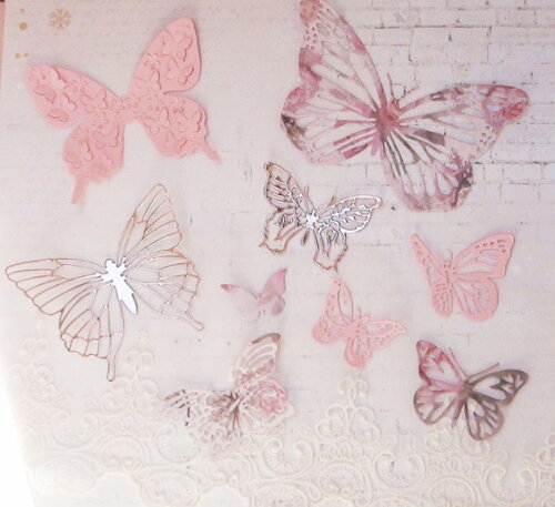 Recortes para Scrapbooking Borboletas - 09 un