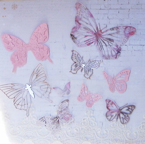 Recortes para Scrapbooking Borboletas - 09 un