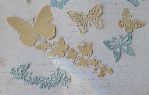 Recortes para Scrapbooking Borboletas - 09 un