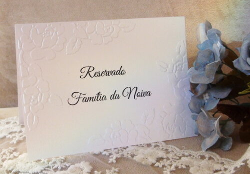 Reservado de Mesa - Casamento - 06 un
