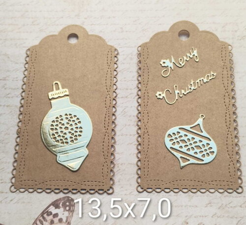Tags - 13,5 x 7,0 cm - 20 un