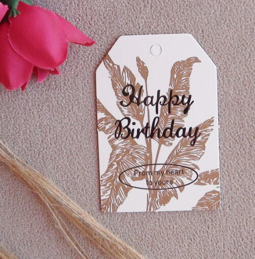 Tags Happy Birthday - 10 Unidades
