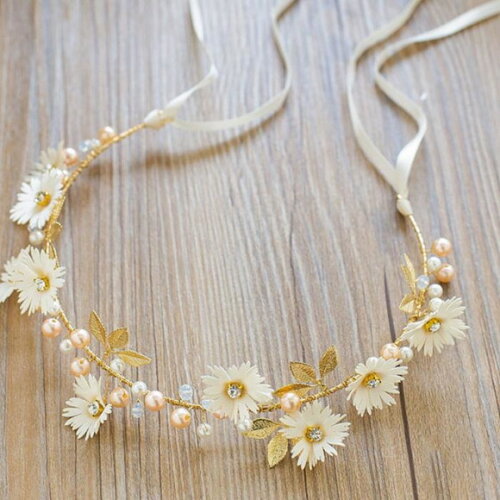 Tiara Floral Casamento