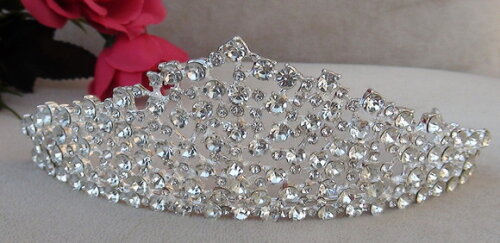 Tiara para Cabelo de Noivas - 1 Unidade