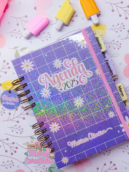 Agenda Datada 1 Dia Por Página com Brinde !!!