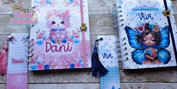 Agenda Dani A5 Pemanente Personalizada com Brinde