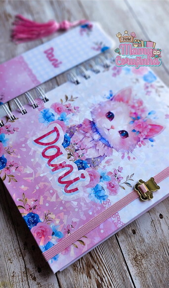 Agenda Dani A5 Pemanente Personalizada com Brinde