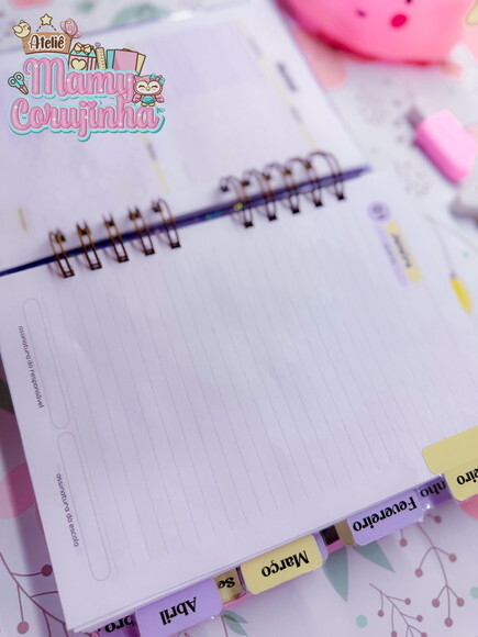 Agenda Datada 1 Dia Por Página com Brinde !!!