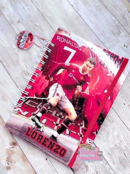 Agenda Escolar Cristiano Ronaldo A5