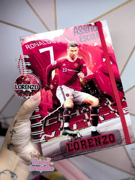 Agenda Escolar Cristiano Ronaldo A5