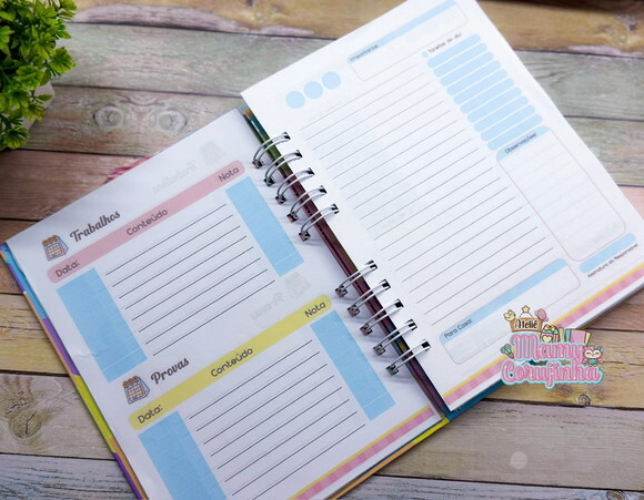 Agenda Escolar Divertida Mente