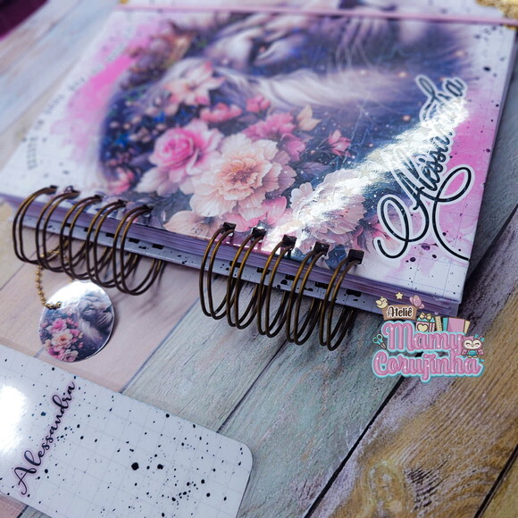 Agenda Personalizada 2 Dia Por Página com Divisória e Brinde