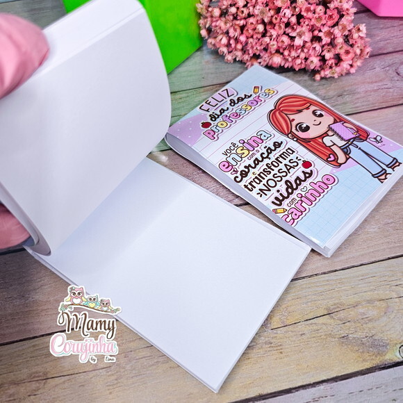 Bloquinho Personalizado 8 Unidades
