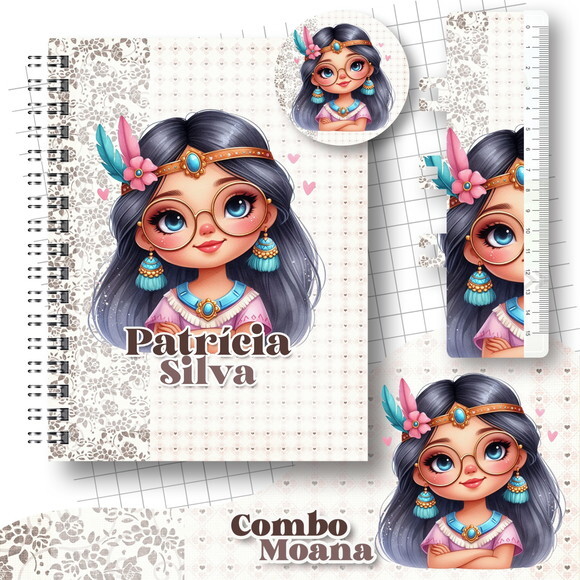 Caderno A5 Meninas