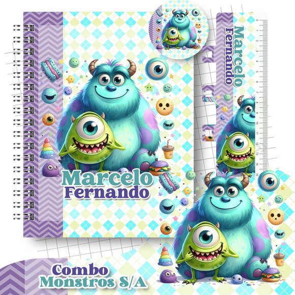 Caderno A5 Menino