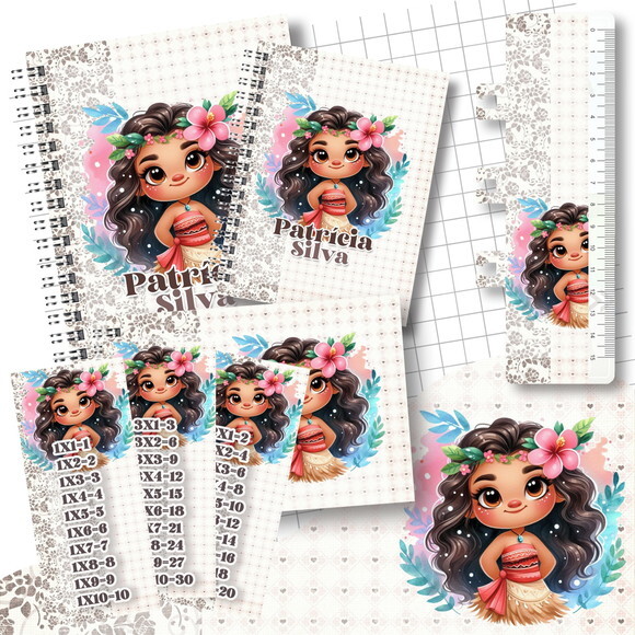Caderno A5 Meninas
