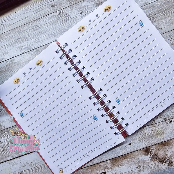 Caderno A5 para Anotações Jake Hora de Aventura