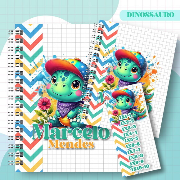 Caderno A5 Menino