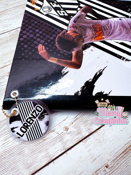 Caderno Brochurão Neymar Santos Fc