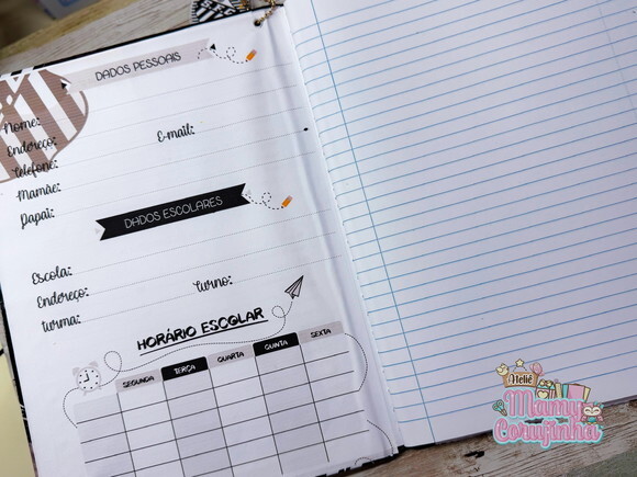 Caderno Brochurão Neymar Santos Fc