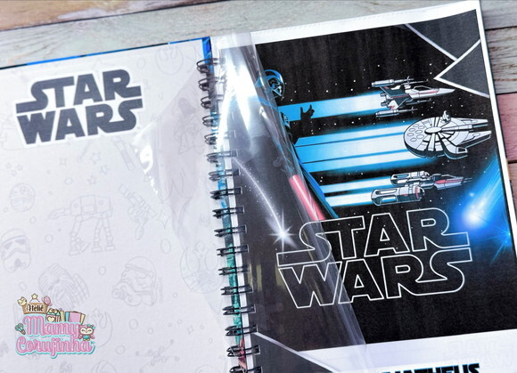 Caderno de 1 Matéria Stat Wars