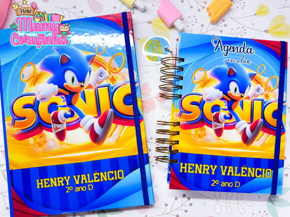 Caderno Brochurão Sonic