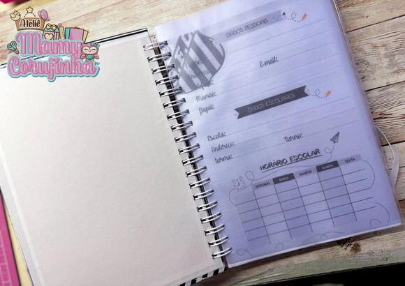 Caderno Personalizado 10 Matérias Neymar