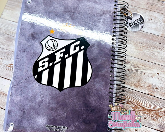 Caderno Universitário Espiral Neymar Fc