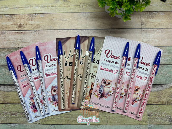 Caneta Bic + Card Frases (3,99cada)