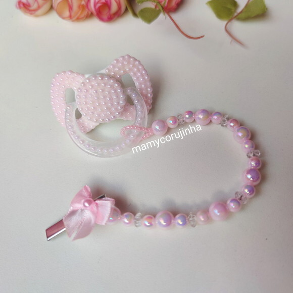 Chupeta bebe rosinha bebe clarinho