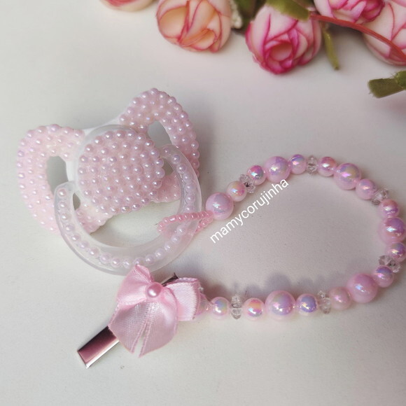 Chupeta bebe rosinha bebe clarinho
