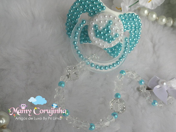 Chupeta Coroa principe Tiffany