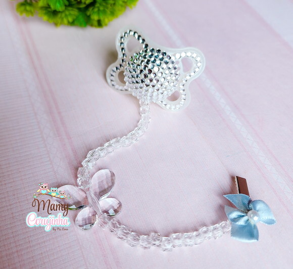 Chupeta em Strass Cristal